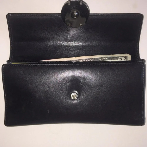 COACH ALEXANDRA LEATHER SLIM ENVELOPE F46148SV - Picture 6 of 7